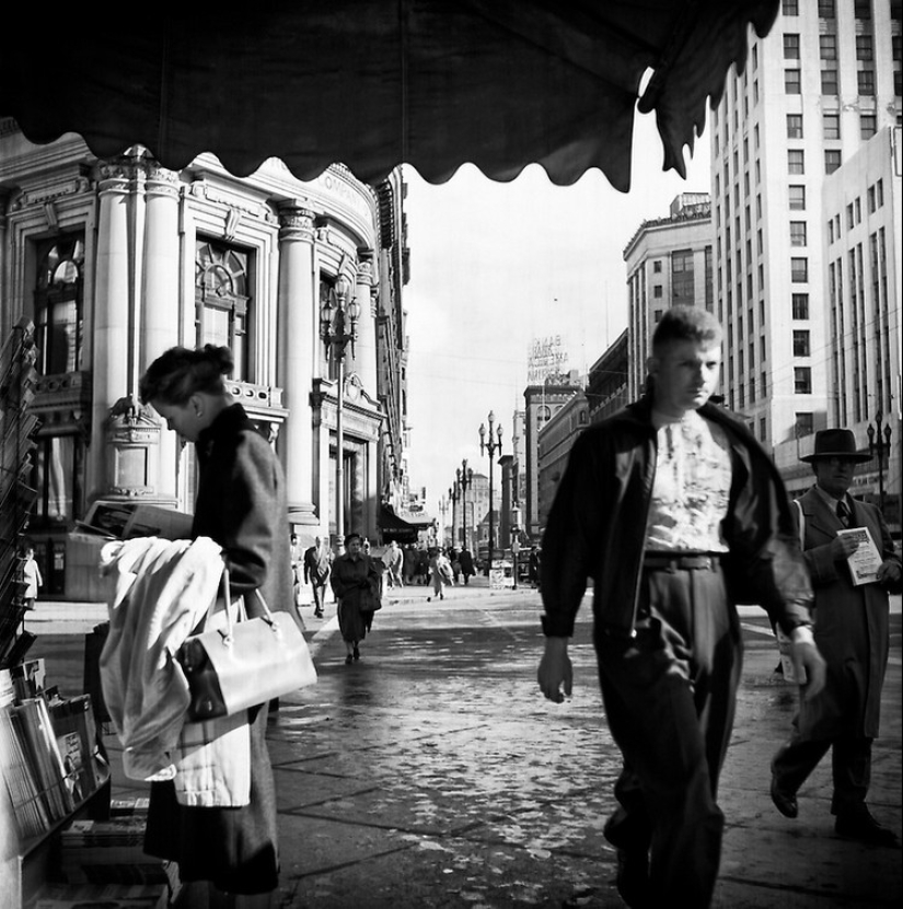 Las calles de San Francisco en las décadas de 1940 y 60 en imágenes de Fred Lyon