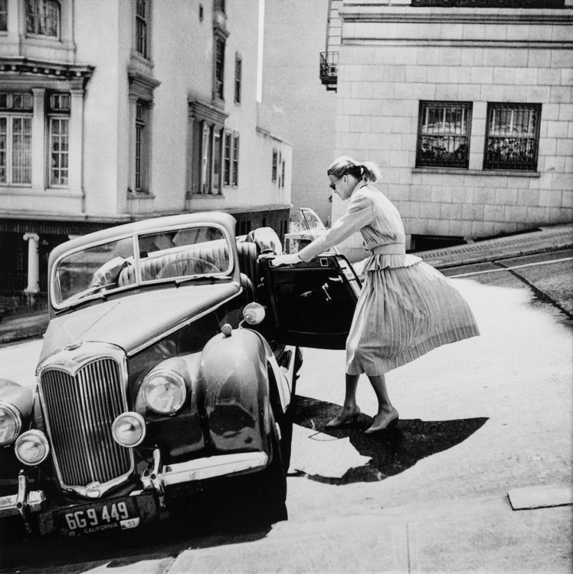 Las calles de San Francisco en las décadas de 1940 y 60 en imágenes de Fred Lyon