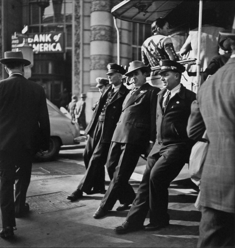 Las calles de San Francisco en las décadas de 1940 y 60 en imágenes de Fred Lyon