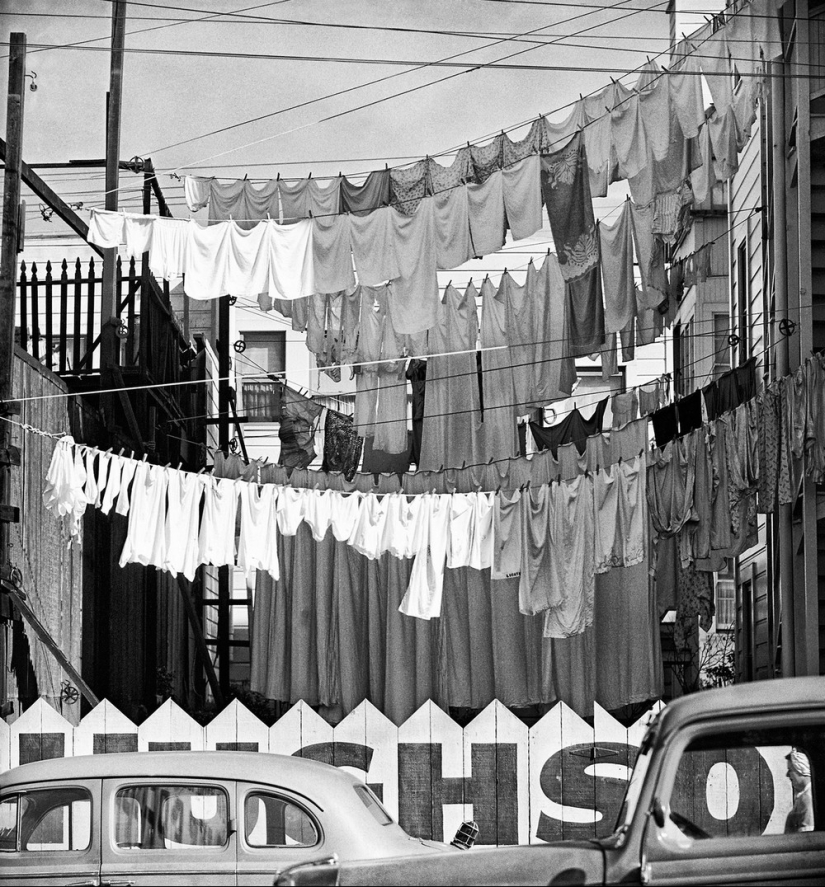 Las calles de San Francisco en las décadas de 1940 y 60 en imágenes de Fred Lyon