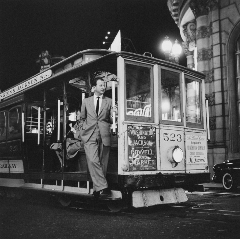 Las calles de San Francisco en las décadas de 1940 y 60 en imágenes de Fred Lyon