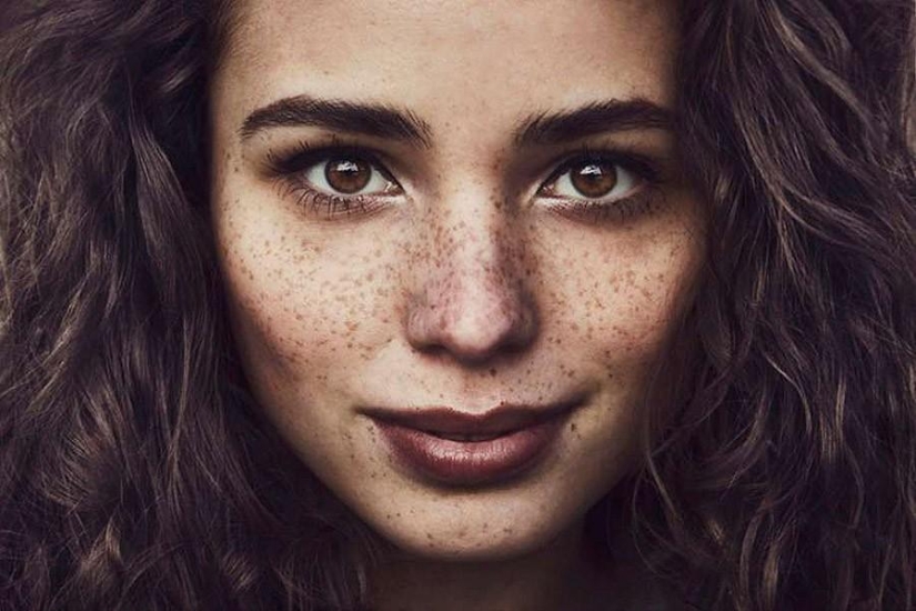 Las chicas más hermosas con pecas