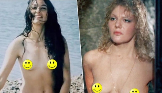 Las estrellas del cine Soviético en Topless escenas en las que usted podría no notar