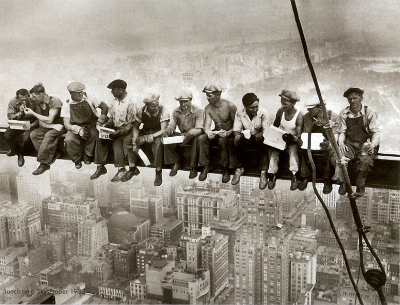 Las fotos más vertiginosas de la construcción de rascacielos de Nueva York