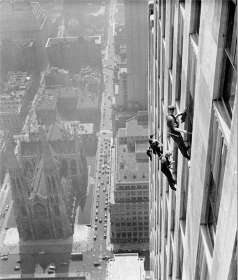 Las fotos más vertiginosas de la construcción de rascacielos de Nueva York