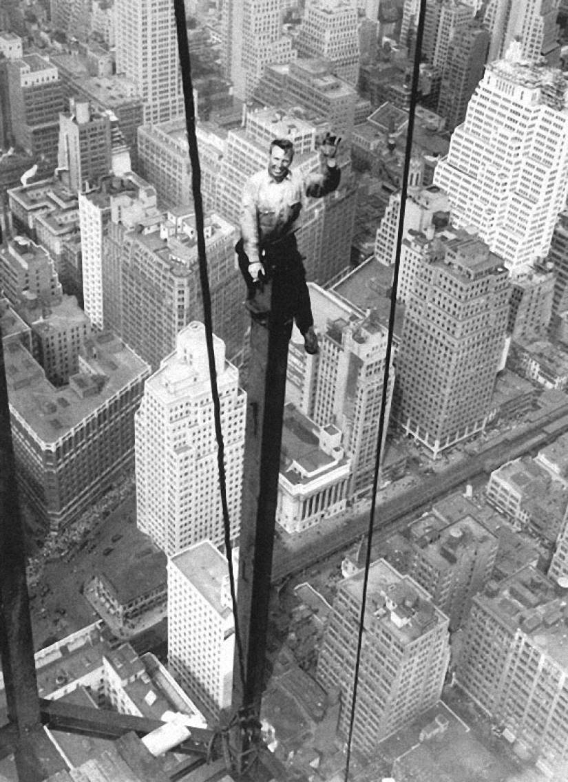 Las fotos más vertiginosas de la construcción de rascacielos de Nueva York