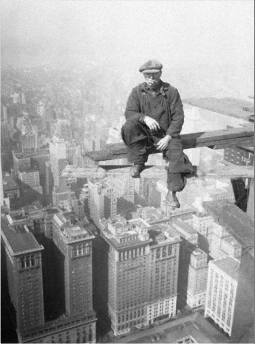 Las fotos más vertiginosas de la construcción de rascacielos de Nueva York