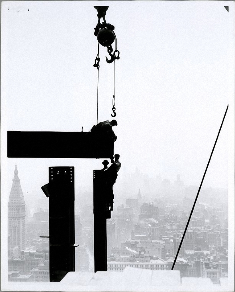 Las fotos más vertiginosas de la construcción de rascacielos de Nueva York