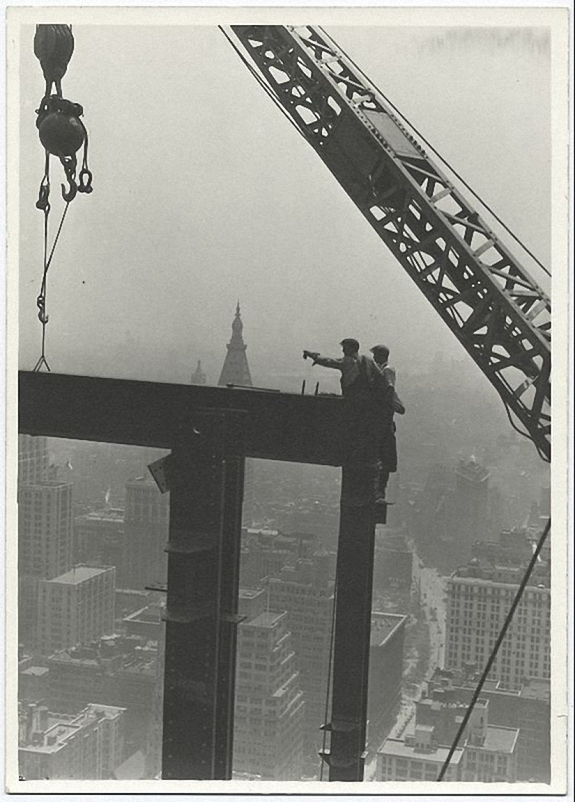 Las fotos más vertiginosas de la construcción de rascacielos de Nueva York