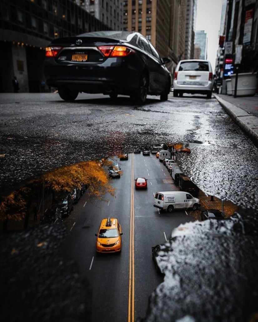 Las luces de la Gran Manzana: una vista inusual en nueva York