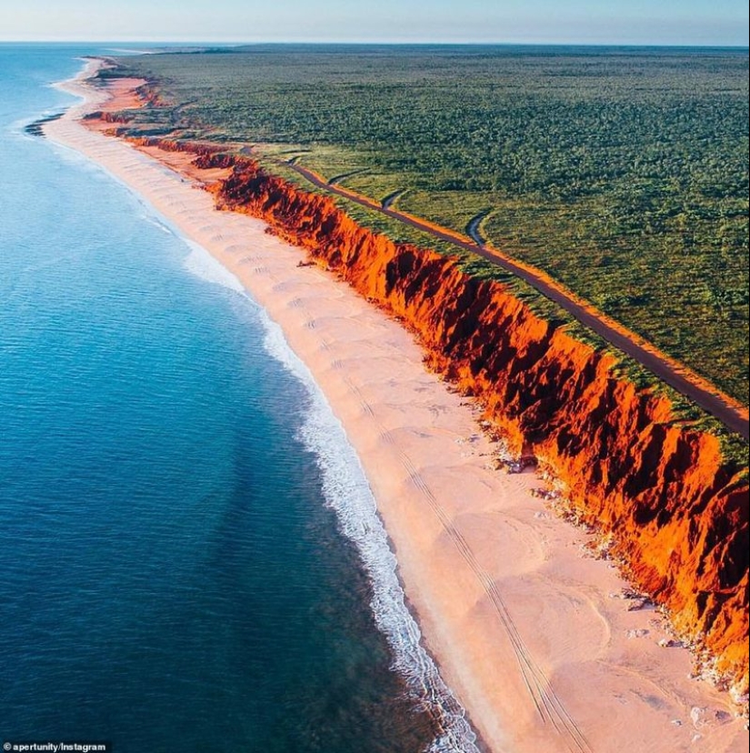 ¡Las personas especialmente impresionables deberían verlo! Australia fascinante a través de la lente de un dron