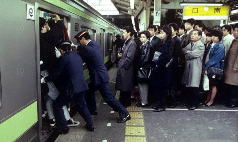Las tomas habituales de la vida en Japón, de las que los ojos de un europeo saldrán de su cabeza