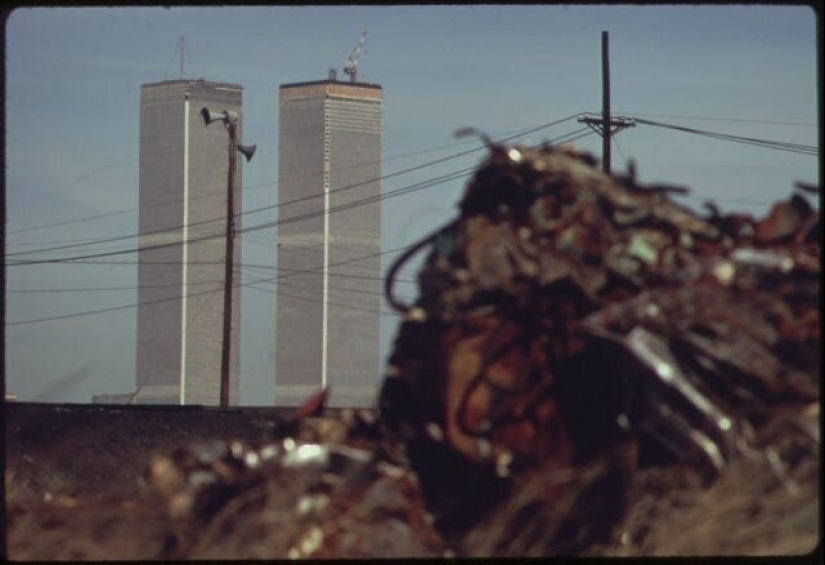 Las torres gemelas, en los años 70: ¿cómo el world trade center en el principio