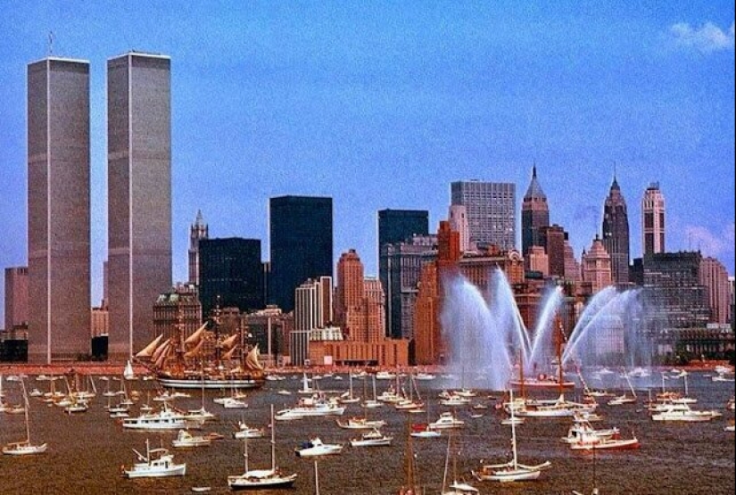 Las torres gemelas, en los años 70: ¿cómo el world trade center en el principio