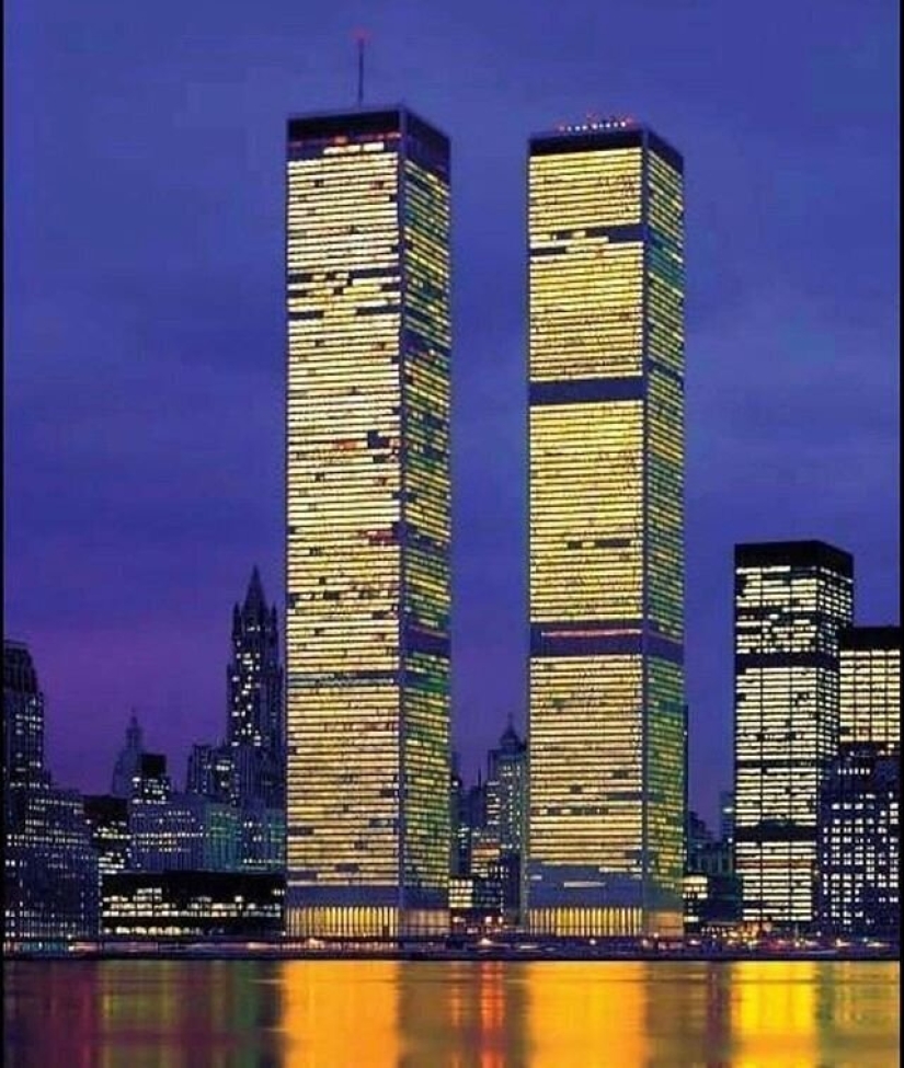 Las torres gemelas, en los años 70: ¿cómo el world trade center en el principio