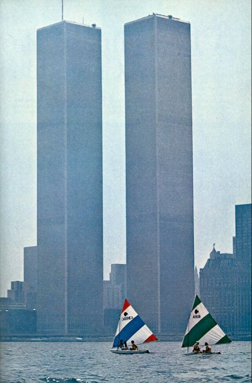 Las torres gemelas, en los años 70: ¿cómo el world trade center en el principio