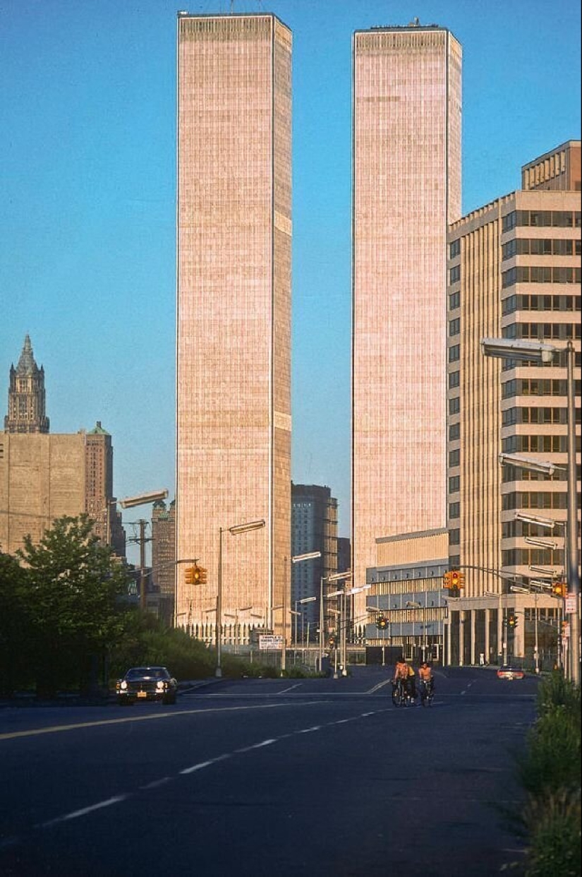 Las torres gemelas, en los años 70: ¿cómo el world trade center en el principio