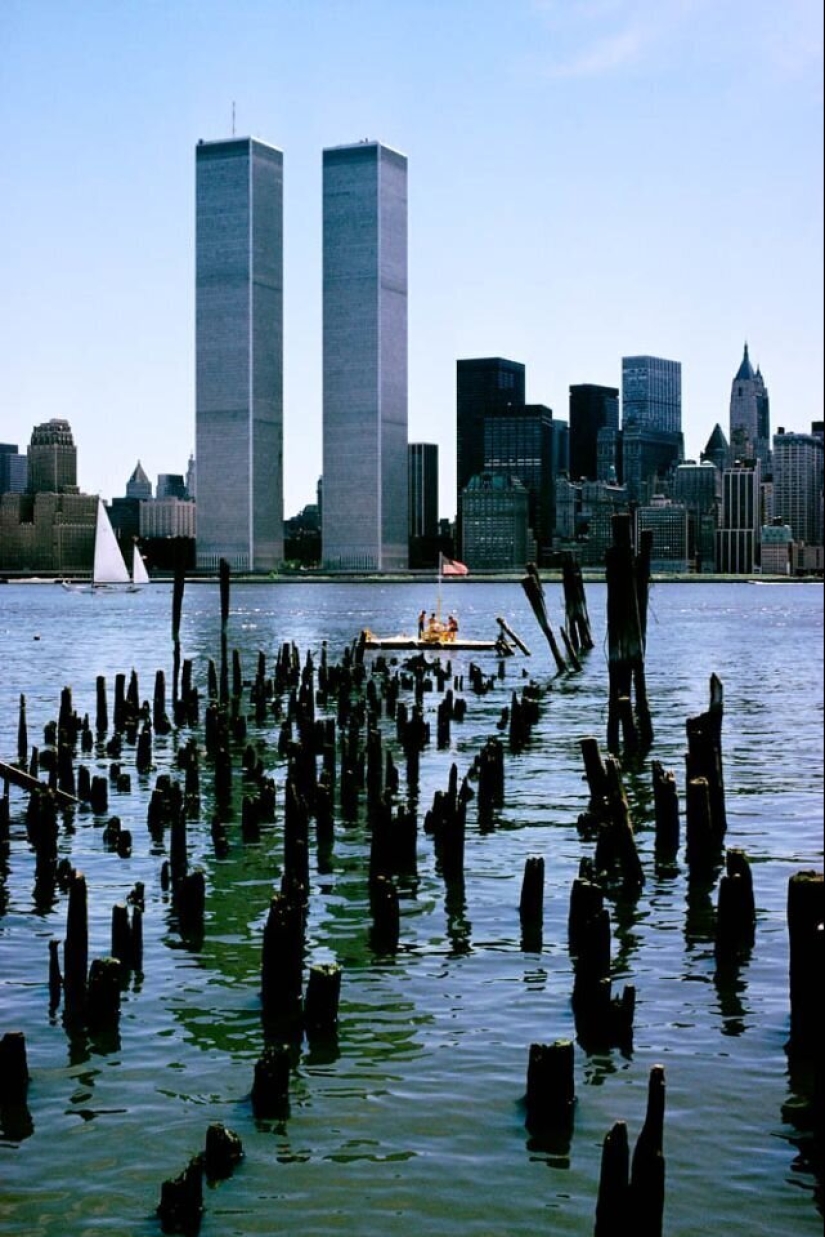 Las torres gemelas, en los años 70: ¿cómo el world trade center en el principio