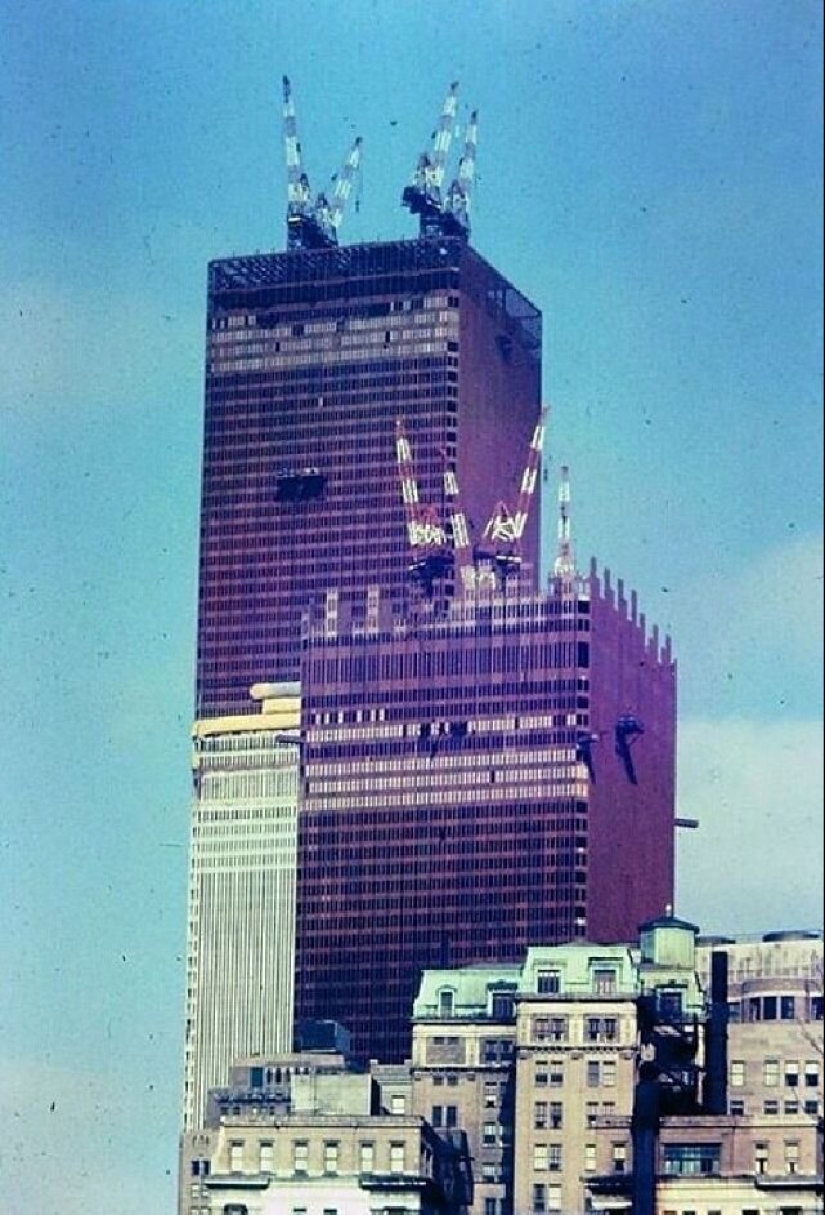 Las torres gemelas, en los años 70: ¿cómo el world trade center en el principio