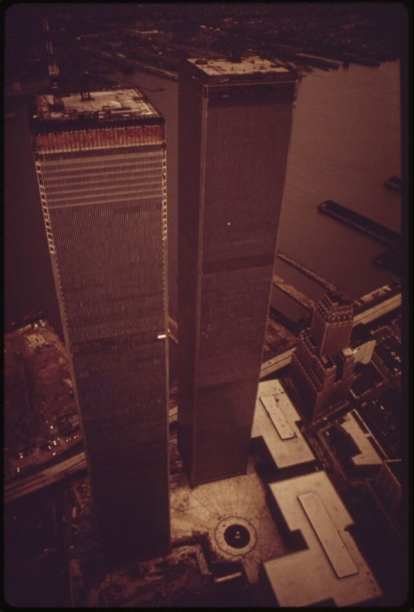 Las torres gemelas, en los años 70: ¿cómo el world trade center en el principio