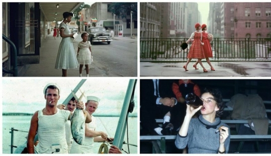 Life in the US in the 50s: rare photos