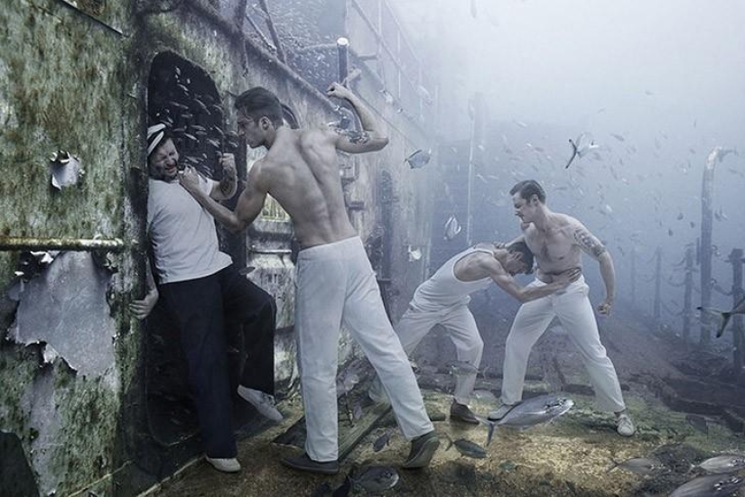 Life on a sunken ship: the underwater world of photographer and diver Andreas Franke