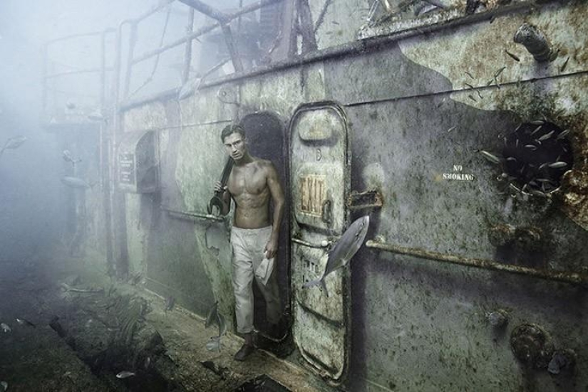 Life on a sunken ship: the underwater world of photographer and diver Andreas Franke