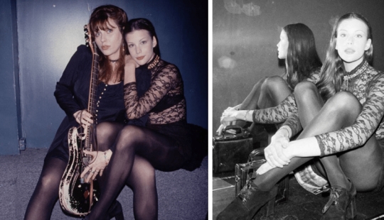 Liv Tyler, de 15 años, con su madre en fotos de David McGough en 1993