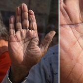 Lo que las manos de una persona pueden decirte. Proyecto fotográfico de Omar Reda