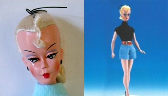 Lo que se sabe acerca de Bild Lilli muñeca para adultos, que se convirtió en un prototipo para Barbie