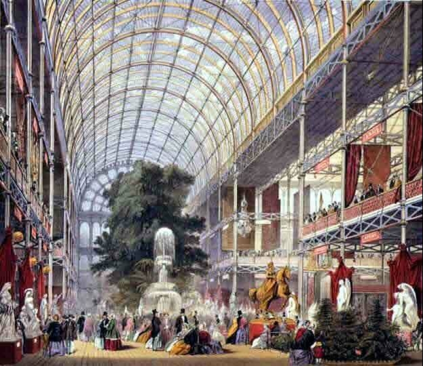 London's Crystal Palace is a fantastic structure that has stood for 85 years instead of a year