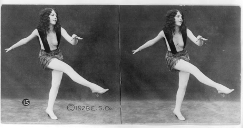 Long before VR porn, there was this: stereo pictures of sexy girls of the 20s