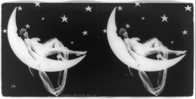 Long before VR porn, there was this: stereo pictures of sexy girls of the 20s