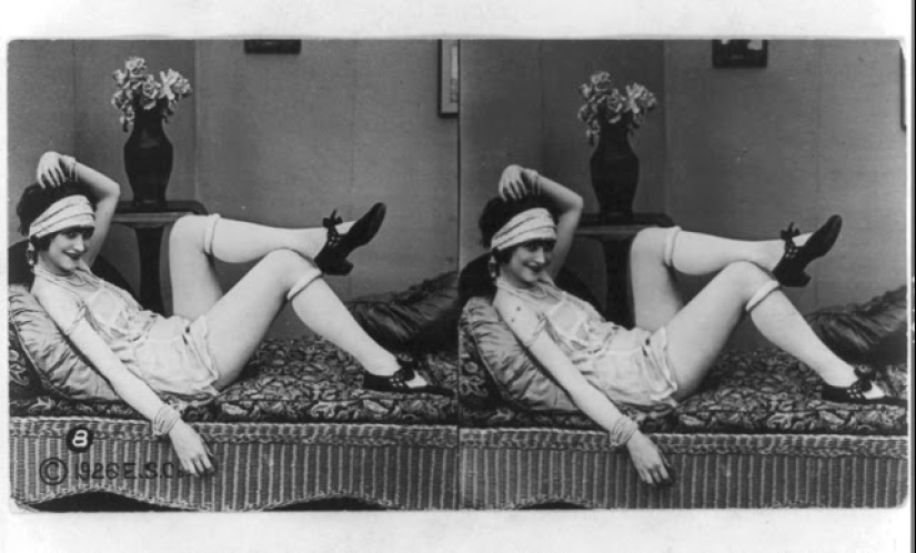 Long before VR porn, there was this: stereo pictures of sexy girls of the 20s