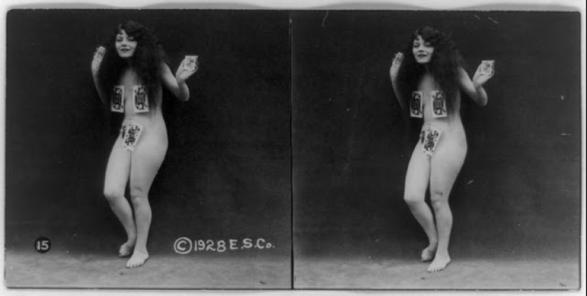 Long before VR porn, there was this: stereo pictures of sexy girls of the 20s