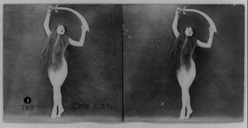 Long before VR porn, there was this: stereo pictures of sexy girls of the 20s