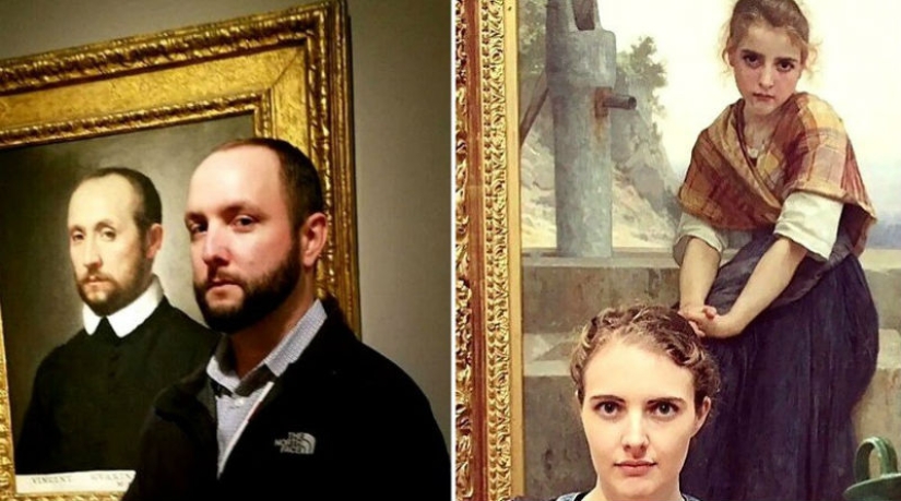 Look for me in the Louvre: people who discovered their counterparts on classical canvases