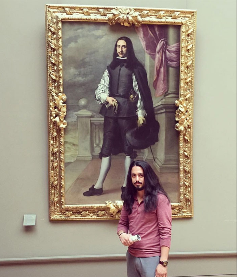 Look for me in the Louvre: people who discovered their counterparts on classical canvases