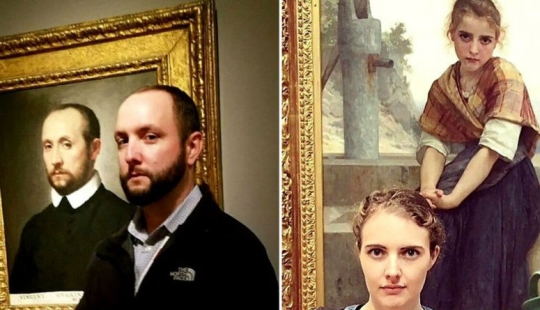 Look for me in the Louvre: people who discovered their counterparts on classical canvases