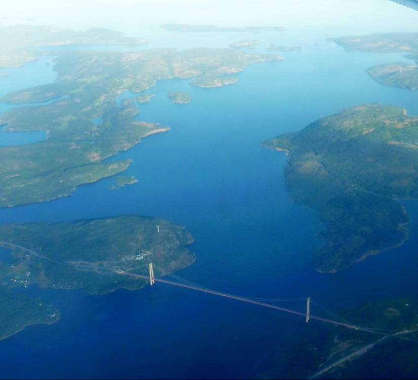 Los 10 puentes colgantes más largos del mundo