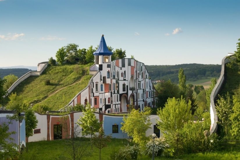 Los arquitectos de estas casas demostraron que se puede crear un jardín incluso en el tejado
