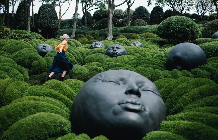 Los jardines de Etretat son un lugar increíble y loco, imbuido del espíritu de la creatividad