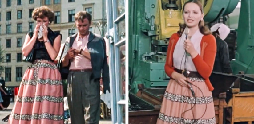 Los mismos accesorios y ropa, que ha aparecido en muchas películas Soviéticas