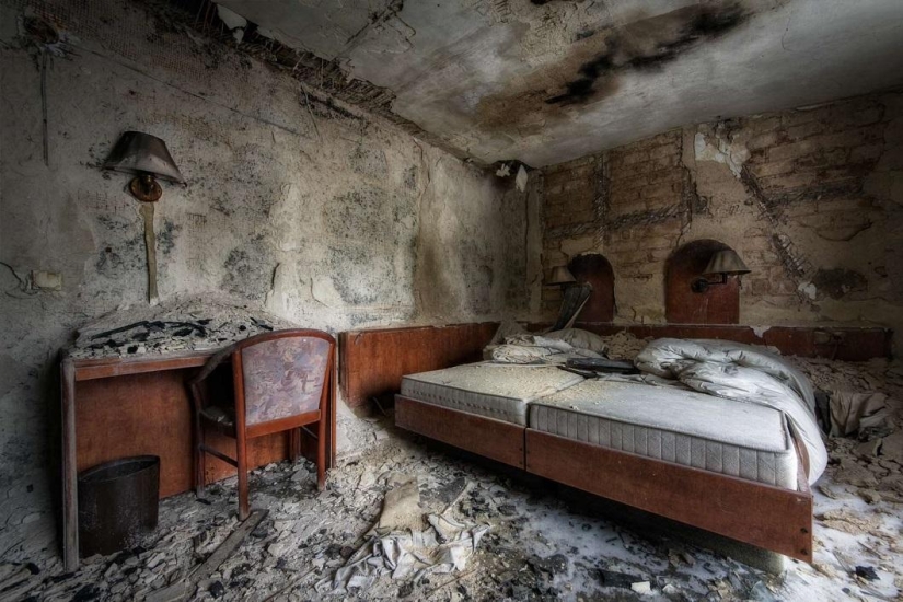 Lugares abandonados en las fotos por Vicente Jansen