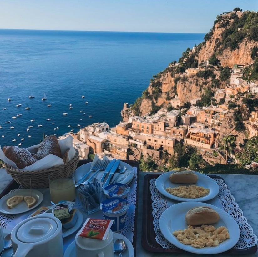 Luxurious breakfasts from around the world