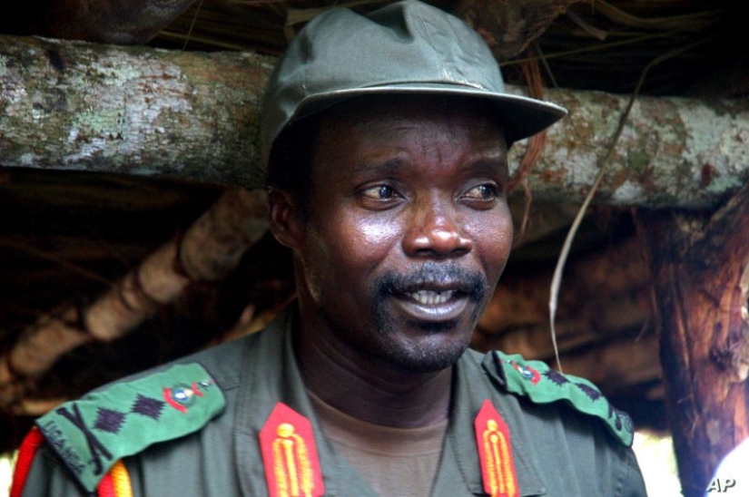 Mad "Hitler" from Uganda Joseph Kony and his "Lord's army" child killers