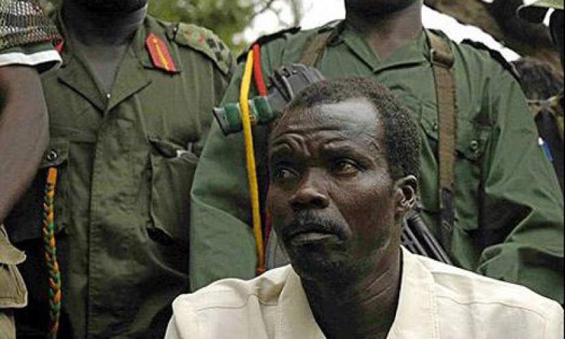 Mad "Hitler" from Uganda Joseph Kony and his "Lord's army" child killers