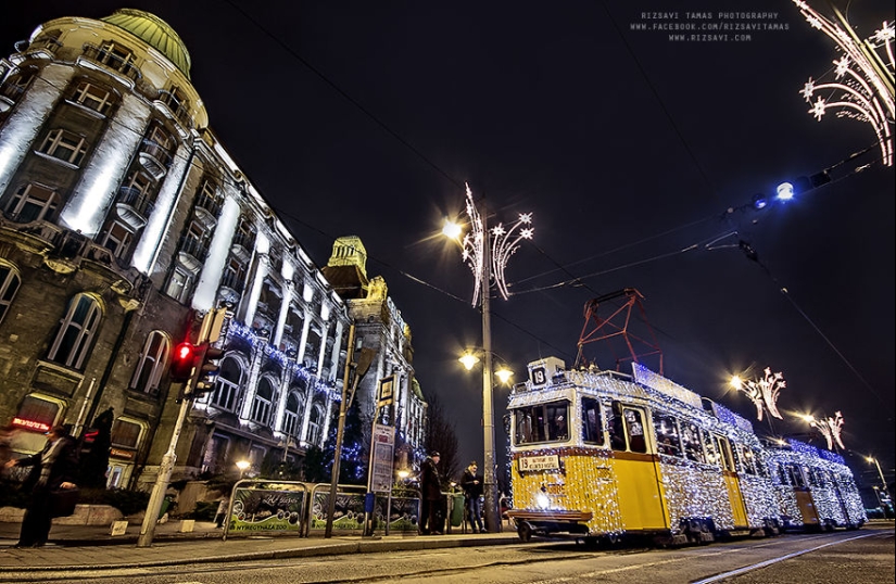 Magical photos of Budapest before Christmas