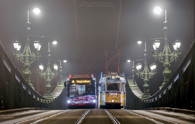 Magical photos of Budapest before Christmas