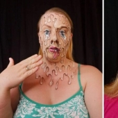 Make-up artist Hannah Grace and her incredible make-up illusions